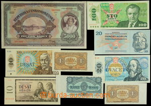149431 - 1918-1989 comp. 9 pcs of bank-notes, contains Ba.17, set C, 