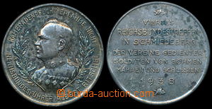 149468 - 1938 NĚMECKO  postříbřená medaile, 4. setkání veterá