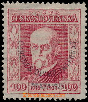 149603 - 1923 ZT  Pof.181, Olympijský kongers 100h červená, zkusm