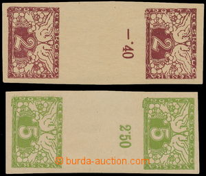 149607 -  FORGERY Pof.S1Ms(2), S2Ms(2), 2h purple-red + 5h light gree