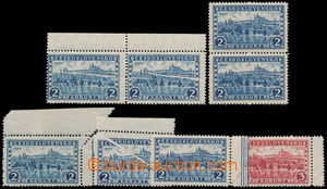 149610 - 1926 Pof.225-226, Prague, Tatras, comp. of stamps, 1x value 