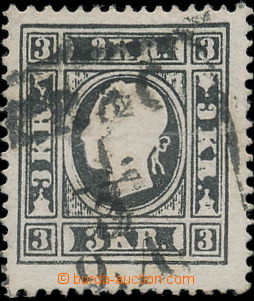 149673 -  Mi.11I, Franz Josef 3kr černá, typ I.b, s oblíbenou DV b