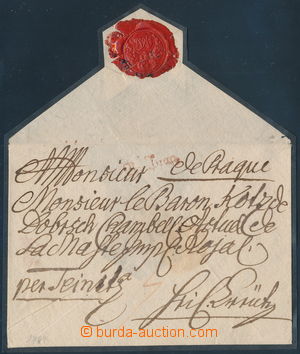149680 - 1782 letter sent to baron Kotz von Dobrsch (Czech šlechta, 