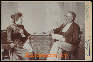 149686 - 1902 HEYDUK Adolf (1835–1923), Czech poet, photo with wife