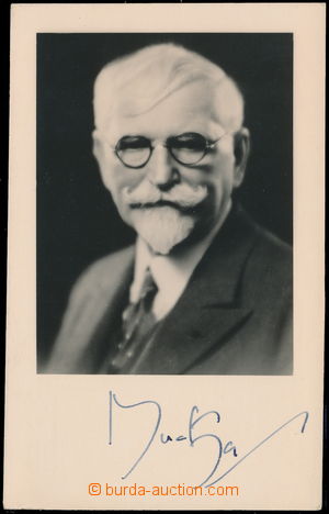 149768 - 1930 MUCHA Alfons (1860–1939), vlastnoruční podpis na vl