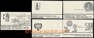 149837 - 1979 unofficial ISSUE  comp. 5 pcs of stamp booklets, contai