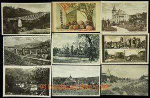 149874 - 1927-33 sestava 7ks pohlednic, 1x neprošlá, např. ÚŽHOR