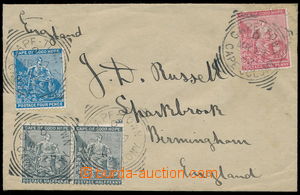 149926 - 1882 dopis zaslaný do Birminghamu, vyfr. zn. SG.28 (2), 29,
