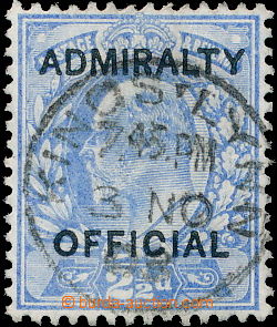 149943 - 1903 SG.O105, Služební, přetisk Admiralty/ Official na zn