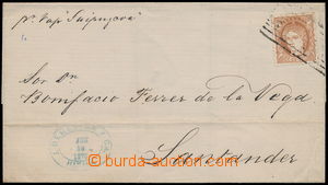 150008 - 1870 ŠPANĚLSKÁ KUBA  dopis zaslaný z Havany do španěls