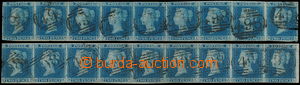 150051 - 1841 SG.14, 2P modrá, 2x 9-páska, TD 3, písmena ND-NL a H