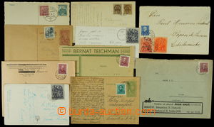 150158 - 1938-44 comp. 10 pcs of entires, from that 4x from territory