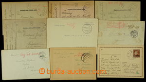 150159 - 1941-45 comp. 9 pcs of entires FP, 4x card, 3x letter, 1x se