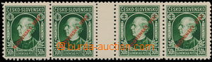 150268 - 1939 Alb.M23C (4), Hlinka 50h zelená, 4-známkové meziarš