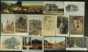 150547 - 1895-1950 [SBÍRKY]  sestava 47ks pohlednic, převážně m