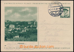 150739 - 1938 CDV69/301, obrazová dopisnice Užhorod s dvojjazyčný