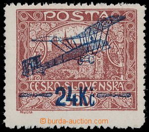 151001 -  Pof.L2AIIr, I. letecké provizorium 24Kč/500h hnědá, II.