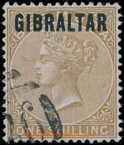 151169 - 1886 SG.7, Mi.7, Queen Victoria 1Sh yellow-brown, Bermuda wi