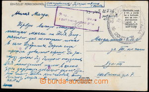 151252 - 1945 DUBRINIČE  pohlednice vyplacena hotově zaslána do Ch