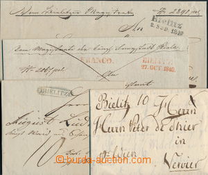 151284 - 1772-1849 BIELITZ  comp. 4 pcs of folded letters, 1x from  y