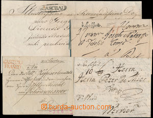 151289 - 1770-1853 KASCHAU  comp. 4 pcs of letters from that 1x from 