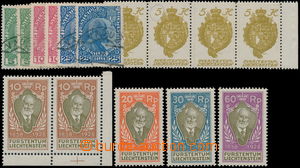 151384 - 1912-1928 Mi.1-3, 25, 65, 83-85, menší sestava známek, ob