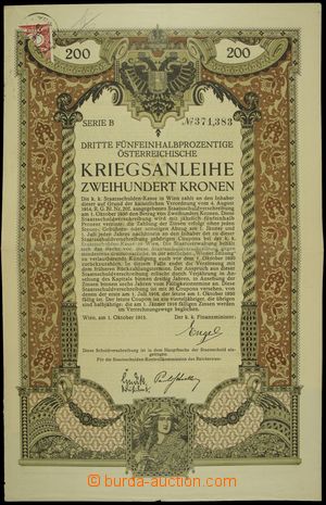 151436 - 1915 AUSTRIA-HUNGARY Third Austrian 5½ % war loan on/fo