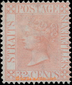 151643 - 1867 Mi.17, Královna Viktorie 32c růžová, průsvitka CC,