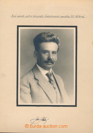 151702 - 1880-1955 STŘÍBRNÝ Jiří (1880-1955), český politik, n