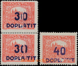 151778 - 1922 Pof.DL29C, DL30A, Vypotřební vydání - Hradčany 30/