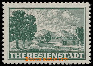 151820 - 1943 Pof.Pr1A, admission stamp. in/at green color with line 