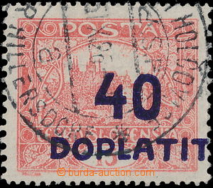 151898 - 1922 Pof.DL30D, Výpotřební vydání - Hradčany 40/15h ci