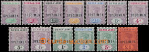 151954 - 1896-1897 SG.41-53, ½P-1£, kompletní série s př