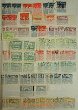 152027 - 1918-1938 [SBÍRKY]  sbírka známek v 35-listovém zásobn
