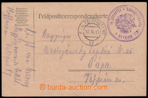 152053 - 1915 ZAKARPATSKÁ UKRAJINA  KORPSKOMMANDO PMLt. HOFFMANN, fi