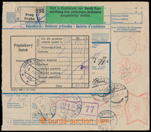 152073 - 1941 větší část poštovní průvodky adresované na Slo