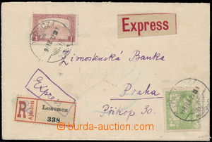 152171 - 1919 R + Ex letter franked with. mixed franking Hungarian st