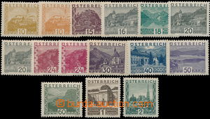 152237 - 1929 Mi.498-511, Krajinky, kompletní série; kat. 750€