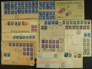 152263 - 1939-45 [COLLECTIONS]  selection of 41 pcs of entires, conta