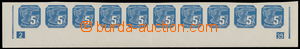 152306 - 1939 Pof.NV2, 5h modrá, dolní 10-pás s DČ 2-39; kat. 2.1