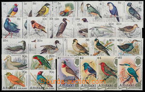 152582 - 1981 AITUTAKI Mi.370-405, Birds, complete set; cat. 180€