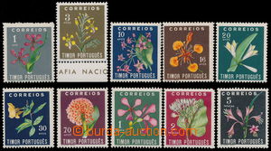 152589 - 1950 Mi.283-292, Květy, kompletní série; kat. 65€