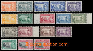 152611 - 1937-38 SG.128-130, 131-140, Edvard VI., 2 kompletní série