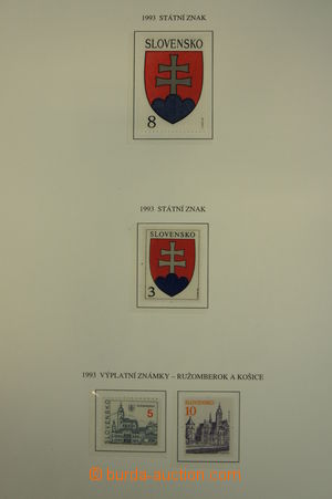 152634 - 1993-1996 [SBÍRKY]  neúplná sbírka Slovenska, uloženo n