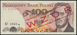152864 - 1979 POLAND  100 zloty, 1979, set EU 0000000 WZÓR No. 2863;