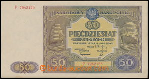 152866 - 1946 POLAND  50 zloty, 1946, set P 7942155; quality AU/0