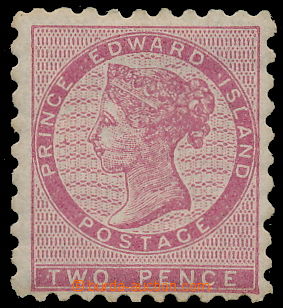 152904 - 1861 SG.1, Viktorie 2P růžová, zoubkování 9; pěkná kv