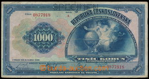 153161 - 1932 Ba.26, 1000Kč, SPECIMEN, set 0877918