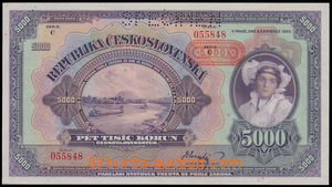 153166 - 1943 Ba.N3, unissued 5000K, set C 055848