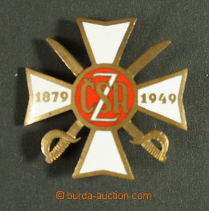 153192 - 1949 Memorial badge of the 1st of military reservists in Pra